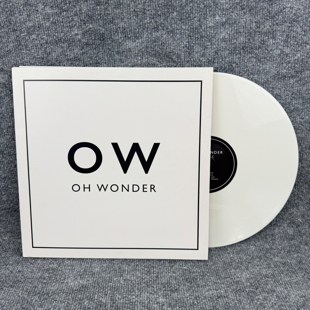 Oh Wonder Self-Titled Debut White Vinyl 2LP Record Caroline International 2015